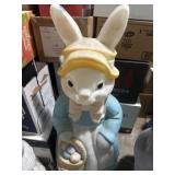Empire blow mold Easter bunny female 35'