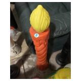 Empire blow mold candlestick 31'