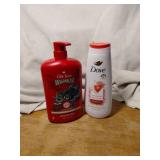 OLD SPICE BODY WASH & DOVE BODY WASHHIS AND