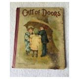 Three books 1800, Out of Doors, Spelling book,