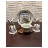 The Lordï¿½s prayer stand with plate cup, and