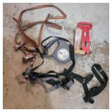 Dog Leashes and harnesses and cord carrier