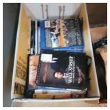 Assorted dvds and blue rays