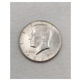 1967 Kennedy silver half dollar