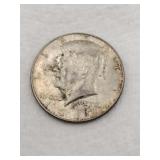 1967 Kennedy silver half dollar