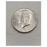 1967 Kennedy silver half dollar