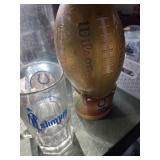 Colts football shaped container and colts, slim