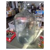 5-gallon clear glass carboy