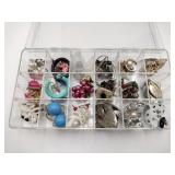Divided box with miscellaneous jewelry