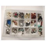 Divided box with miscellaneous jewelry