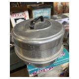 Regal Ware aluminum cake and pie carrier