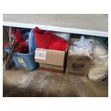 Take all fabric, Christmas decor, linens,