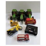 John Deere toys and other nascar, and