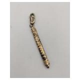 Silver chain extender marked 925 .085oz