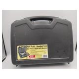 2 pistol handgun hard case