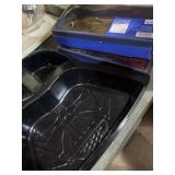 2 Darth Vader portion trays with two sets of