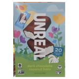 2- 20ct boxes of unreal dark chocolate coconut
