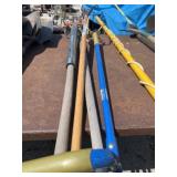 Garden cultivators and rakes