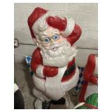 Union Products blow mold Santa Claus 46' on base