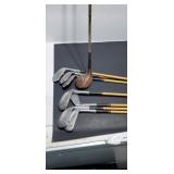 Vintage wooden shaft Golf club Set