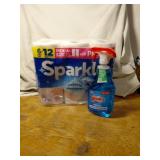 6=12 SPARKLE PAPER TOWEL BOTTLEOF WIDEXGET