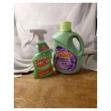 SPRAY AND WASH PLUS GAIN FABRIC SOFTNERGET THEM