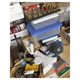 Magnifiers, books, loudspeaker, lights, and more
