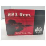 Geco .223Rem Target 55 grain 50 rounds unopened