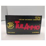 TulAmmo .223Rem 55gr FMJ 20 rounds