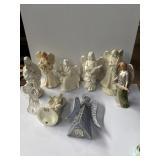 Assorted angel figures