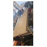 Wooden shop table (table only contents not