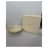Lenox Dimension collection holiday bowl Holly