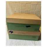 Two boxes of Sleepy Baby cloth dolls. With