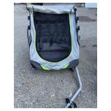 Schwinn double seat bike trailer with roll down
