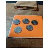5 VERY UNIQUE FOREIGN COINS CAME FROM AN ESTASTE