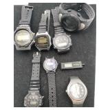 Digital sports watches and parts