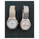 Pulsar and Quartex men watches