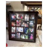 wall-mounted jewelry organizer cabinet with some