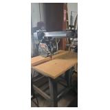Craftsman 10in radial arm saw on stand