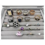 Costume jewelry rings