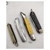4 folding pocket knives