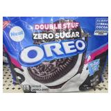 3 bags of double stuf zero sugar oreo cookies