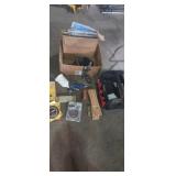 Craftsman tool bag with contents. Paint gun ,