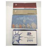 1984 1991 1999 uncirculated proof sets