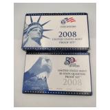 2008 uncirculated proof sets