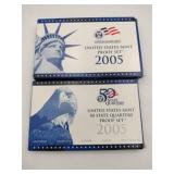 2005 uncirculated proof sets