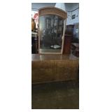 Dixie furniture mirrored back dresser with 6