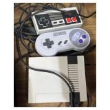 Throwback plug & play Nintendo w/NES & SNES