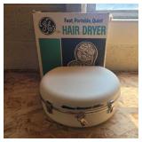 GE hair dryer with original box