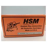 HSM custom Plus 357mag 158 gr JHP 50 round